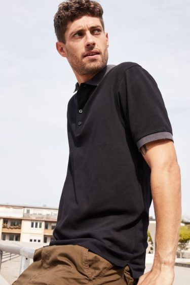 James & Nicholson | JN 1304 Men's Contrast Piqué Polo