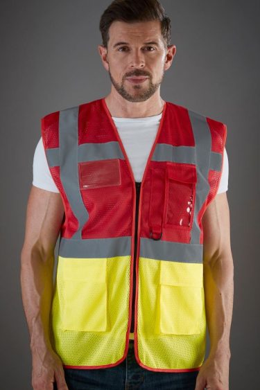 Yoko | HVW820 Hi-Vis Mesh Safety Vest