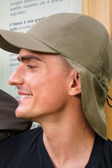 Atlantis | Nomad-S 6 Panel Cap with Neck Protection