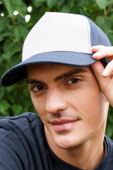 Atlantis | Rapper Canvas-S 5 Panel Trucker Cap