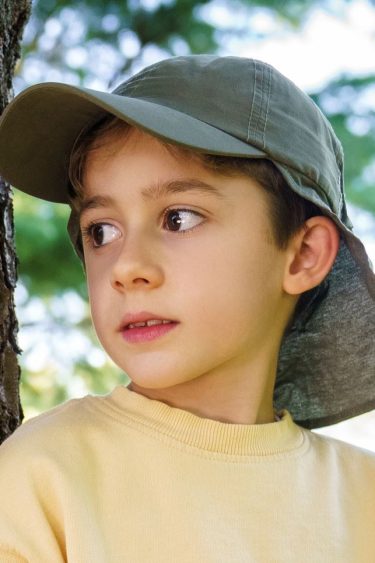 Atlantis | Kid Nomad-S Kids' 6 Panel Cap with Neck Protection