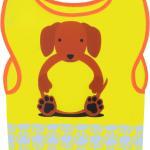Variation picture for hi vis yellow/dog