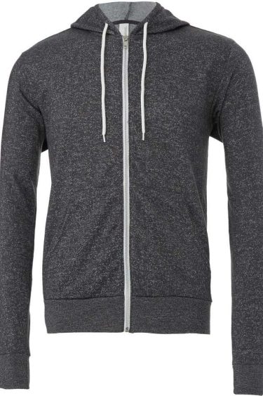 Bella + Canvas | 3739 Unisex Polycotton Hooded Sweat Jacket