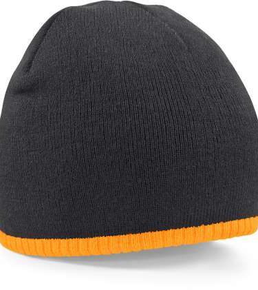 Beechfield | B44C 2-colored Knitted Beanie