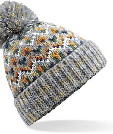 Beechfield | B458 Beanie with pompom "Blizzard"