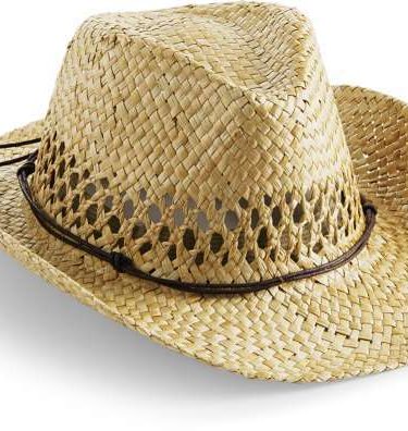 Kaubojaus skrybėlė Beechfield | B735 Cowboy hat in braided look
