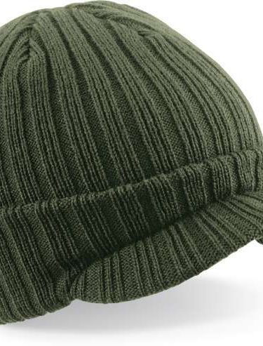 Beechfield | B448 Knitted Hat with Peak