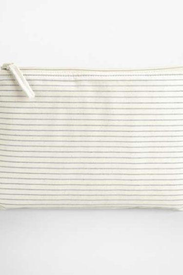 Westford Mill | W253 Accessory Bag with Stripes