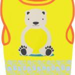 Variation picture for hi vis yellow/polar bear