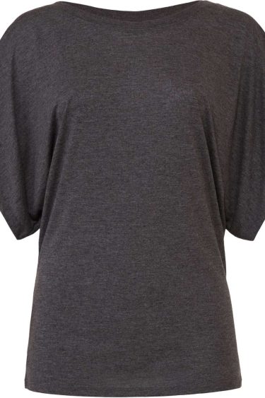 Bella + Canvas | 8821 Ladies' Flowy Draped Sleeve Dolman T-Shirt