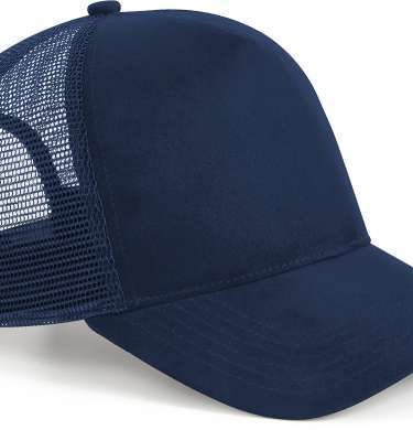 Beechfield | B643 5 Panel Cap " Suede Snapback Trucker"
