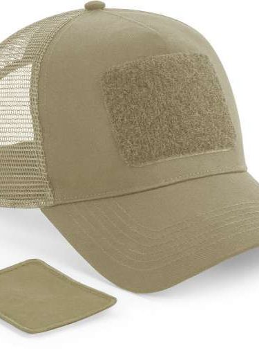 Beechfield | B641 5 Panel Cap "Removable Patch Trucker" su velcro