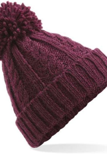 Beechfield | B480 Melange Beanie with Pompom