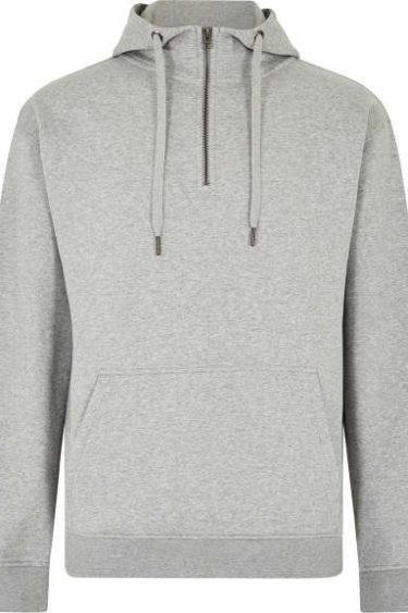 Kustom Kit | KK 336 Hooded Sweater with 1/4 Zip
