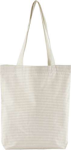 Westford Mill | W251 Organic Cotton Shopper with Stripes