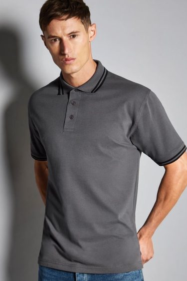 Kustom Kit | KK 409 Men's Contrast Piqué Polo