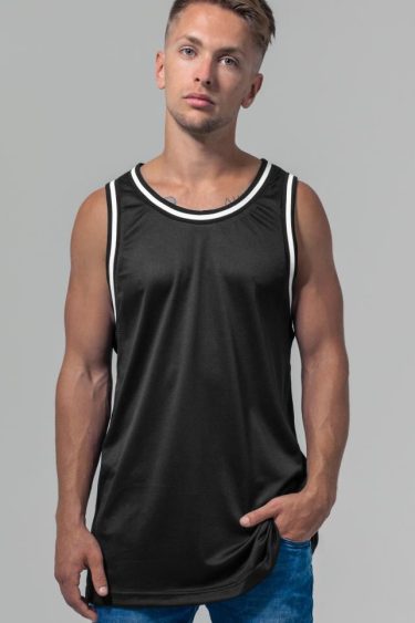 Marškinėliai be rankovių Build your Brand | BY 009 Mesh Tank Top