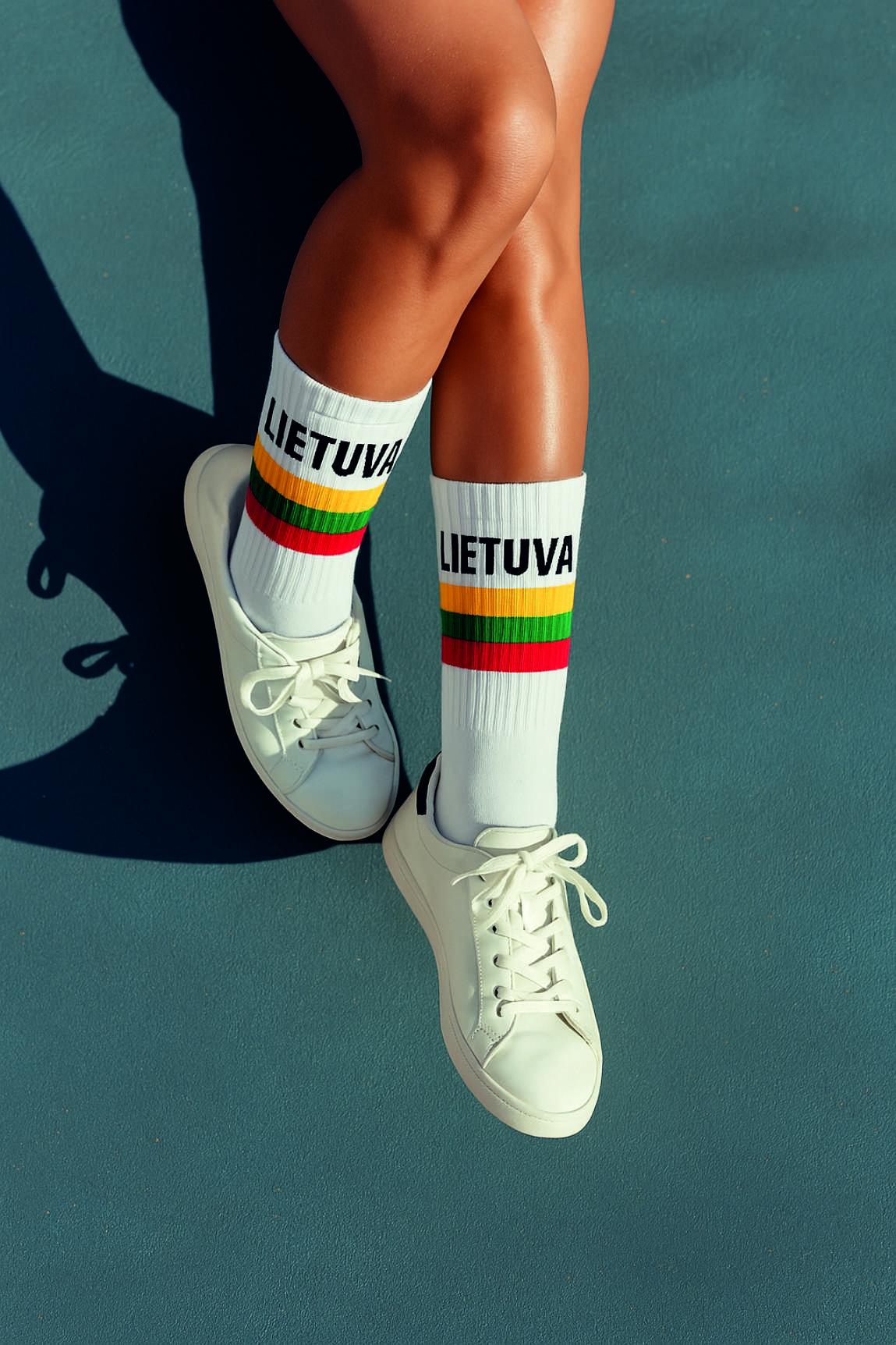 Sportinės kojinės su logotipu