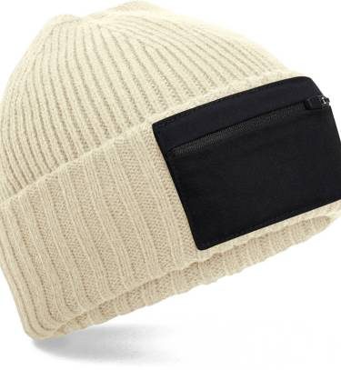 Beechfield | B 334R Patch Beanie with Zip