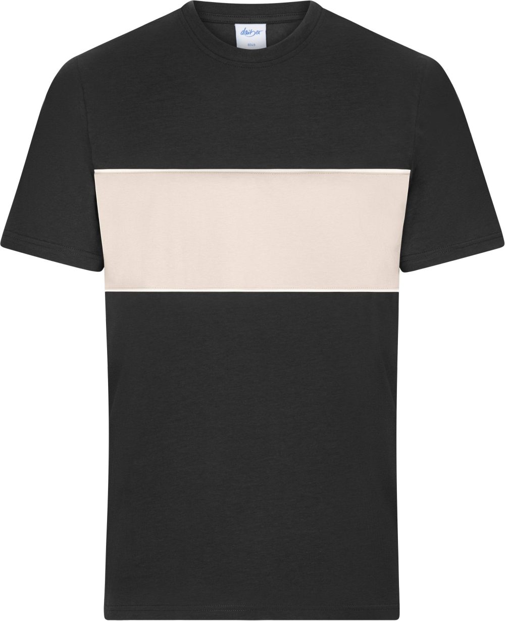 Daiber | 8049 Organic T-Shirt "Colour-Block"
