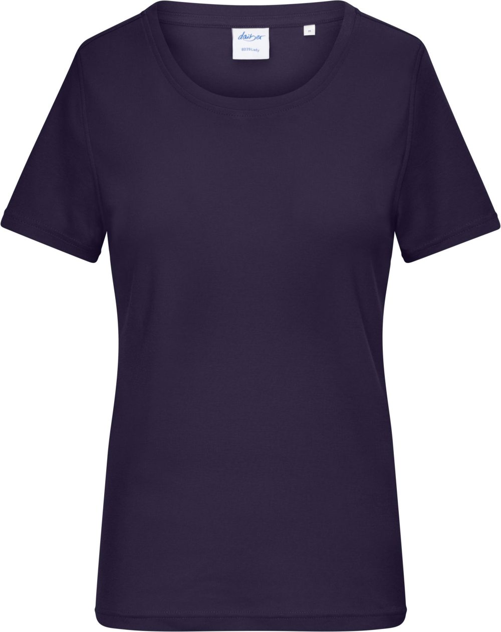 Daiber | 8039 Ladies' Organic Fine Rib T-Shirt