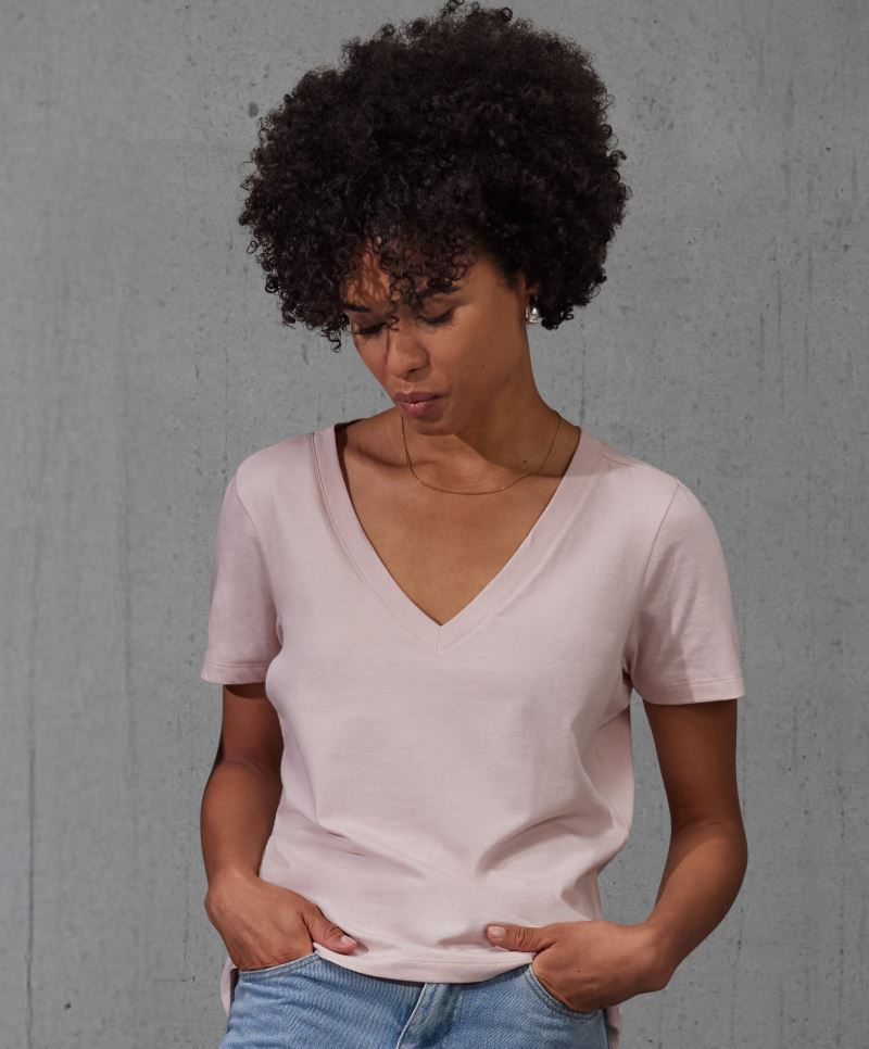 B&C | #E150 V /women Ladies' V-Neck T-Shirt