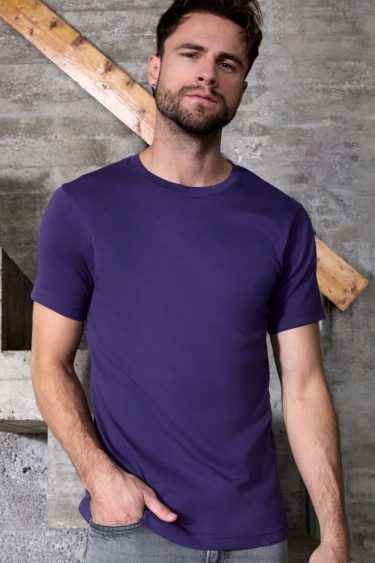 Daiber | 8040 Men's Organic Fine Rib T-Shirt