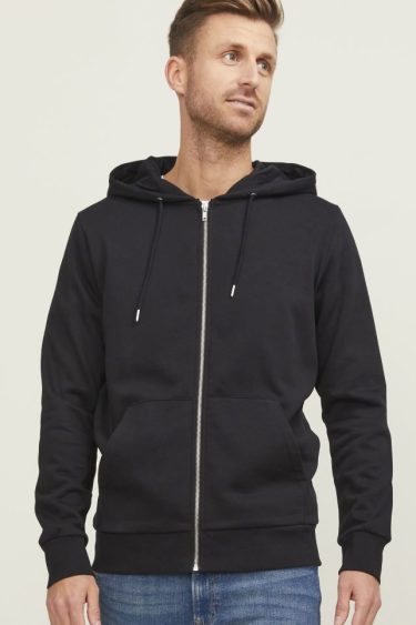 Jack & Jones | Classic Zip Hood Heavy Oversize Hooded Sweat Jacket