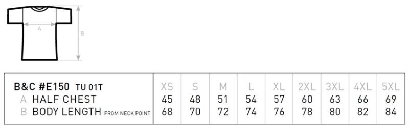 Grössentabelle 01.001T
