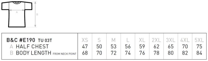 Grössentabelle 01.003T