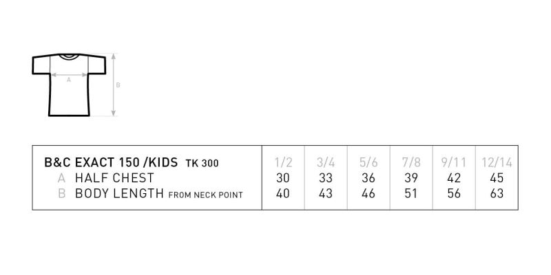 Grössentabelle 01.0300
