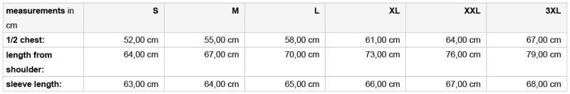 Grössentabelle 02.0057