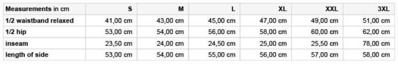 Grössentabelle 02.8048