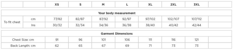 Grössentabelle 10.040F