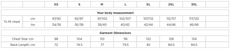 Grössentabelle 10.041M