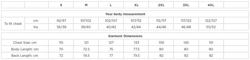Grössentabelle 10.440M