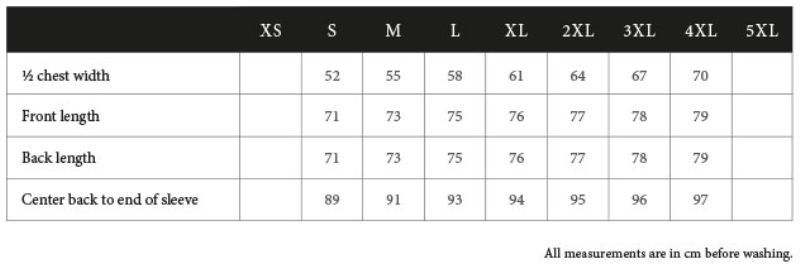 Grössentabelle 18.9660