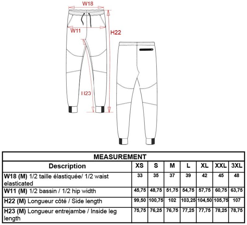Grössentabelle 20.1008