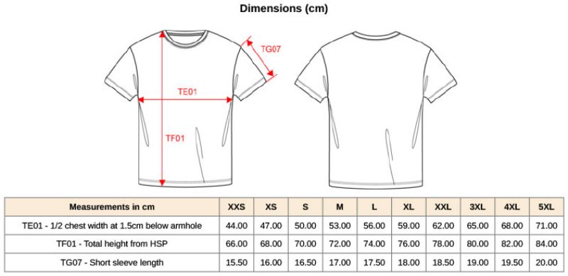 Grössentabelle 20.3032
