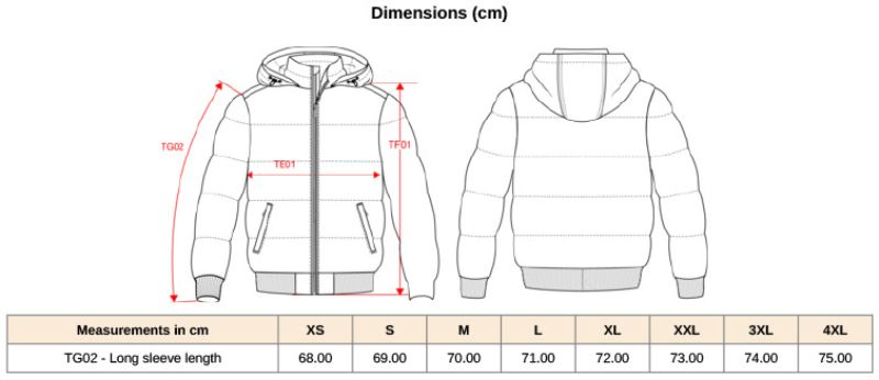 Grössentabelle 20.6166