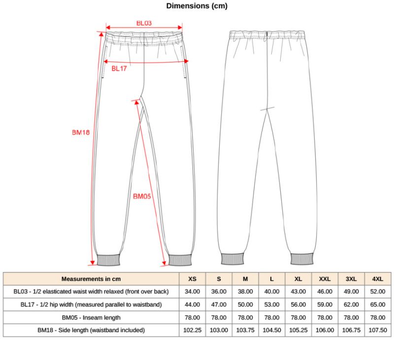 Grössentabelle 20.7021