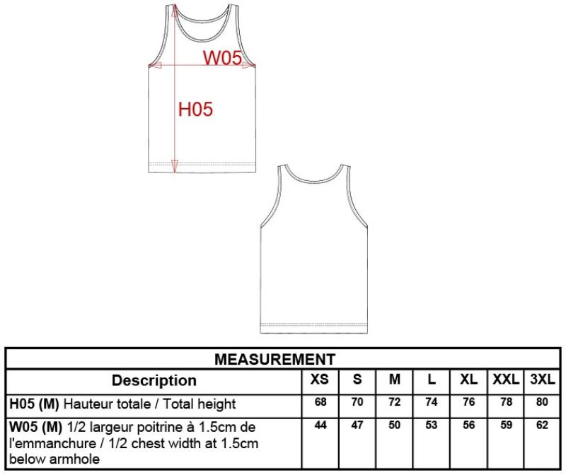 Grössentabelle 20.P441