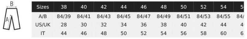 Grössentabelle 24.3178