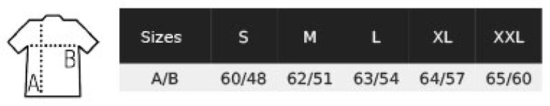 Grössentabelle 25.4021