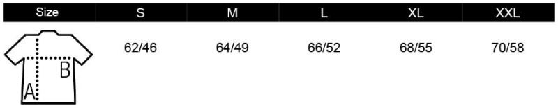 Grössentabelle 25.6801