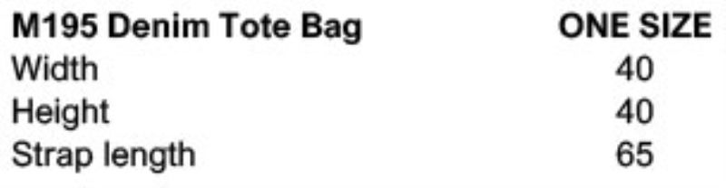 Grössentabelle 70.0195