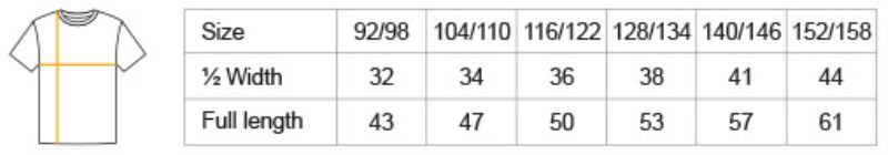 Grössentabelle 77.3001