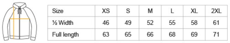 Grössentabelle 77.8331
