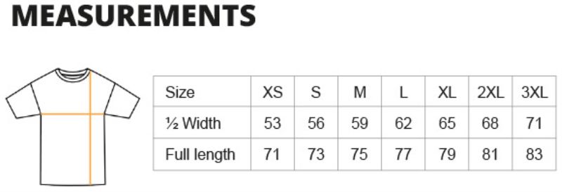 Grössentabelle 77.T011