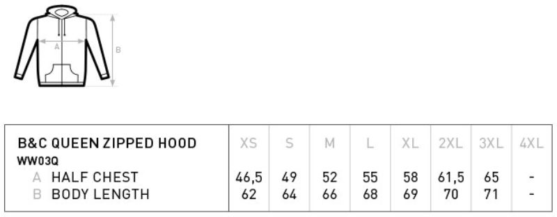 Grössentabelle 01.W03Q
